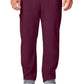 Unisex 5-Pocket Natural Rise Tapered Leg Pant - DK019 - Wine