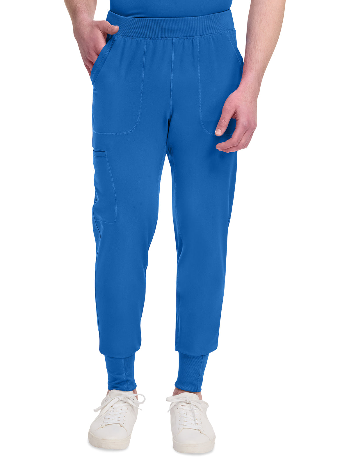 Men's 4-Pocket Tapered Leg Jogger Pant - DK040 - Royal