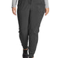 Women's 6-Pocket Mid Rise Jogger Pant - DK065 - Pewter