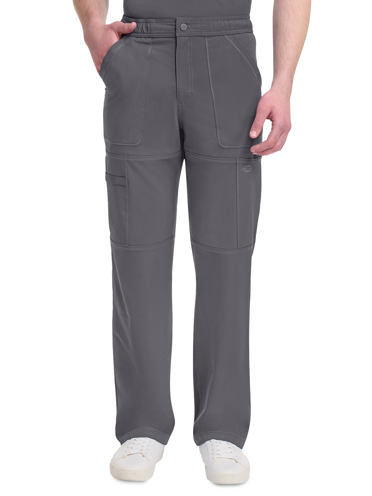 Men's 6-Pocket Zip Fly Cargo Pant - DK110 - Pewter