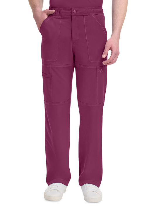 Men's 6-Pocket Zip Fly Cargo Pant - DK110 - Wine