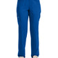 Women's 6-Pocket Mid Rise Tapered Leg Pant - DK135 - Royal