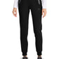 Women's 6-Pocket Natural Rise Jogger Pant - DK185 - Black
