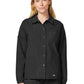 Women's 3-Pocket Snap Front Jacket - DK343 - Black