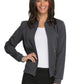 Women's 2-Pocket Zip Front Jacket - DK365 - Pewter