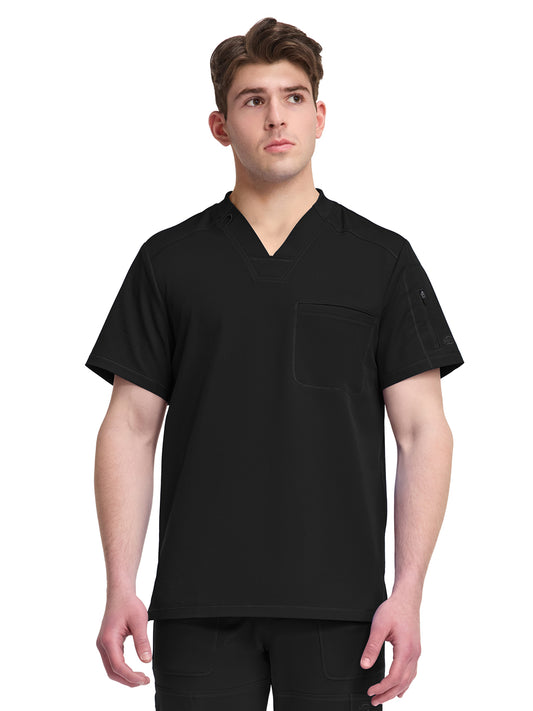 Men's 3-Pocket Tuckable Top - DK610 - Black