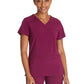 Women's 2-Pocket Contemporary Top - DK625 - Wine