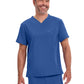 Men's 2-Pocket Tuckable V-Neck Top - DK635 - Galaxy Blue