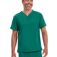 Men's 2-Pocket Tuckable V-Neck Top - DK635 - Hunter Green