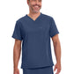 Men's 2-Pocket Tuckable V-Neck Top - DK635 - Navy