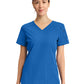 Women's 3-Pocket V-Neck Top - DK730 - Royal