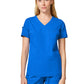Women's 1-Pocket V-Neck Tuck-In Scrub Top - DK857 - Royal