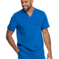 Men's 2-Pocket Tuckable V-Neck Top - DK865 - Royal
