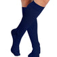 Women's Knee High 8-15 mmHg Compression Sock - FASHIONSUPPORT - Navy