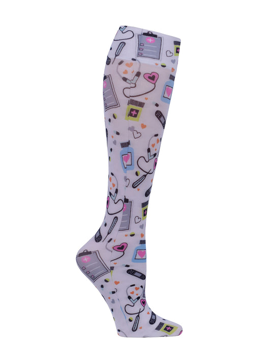 Women's Knee High 8-15 mmHg Compression Sock - FASHIONSUPPORT - We Love Caregivers