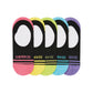 Women's No Show Socks (5 Pairs per Pack) - HIDEOUT - Primary Passion