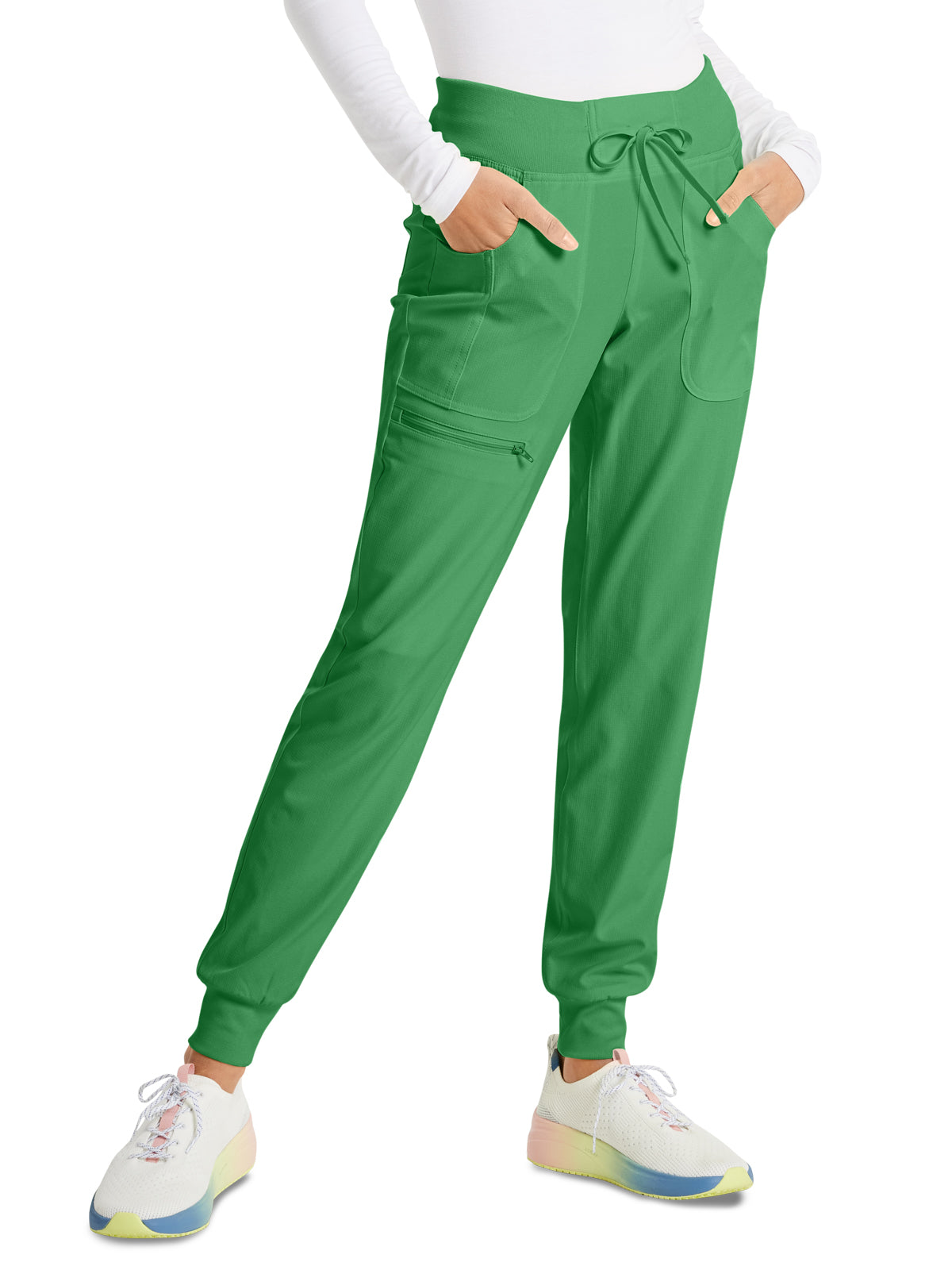 Women's Drawstring Jogger - HS030 - Kelly Green