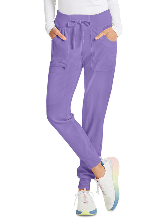 Women's Drawstring Jogger - HS030 - Lavender Sparkle