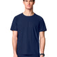 Men's 2-Pocket Crew Neck Scrub Top - IN00020 - Navy