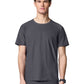 Men's 2-Pocket Crew Neck Scrub Top - IN00020 - Pewter