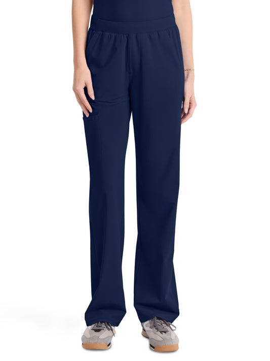 Women's 4-Pocket Straight Leg Pant - IN023A - Navy