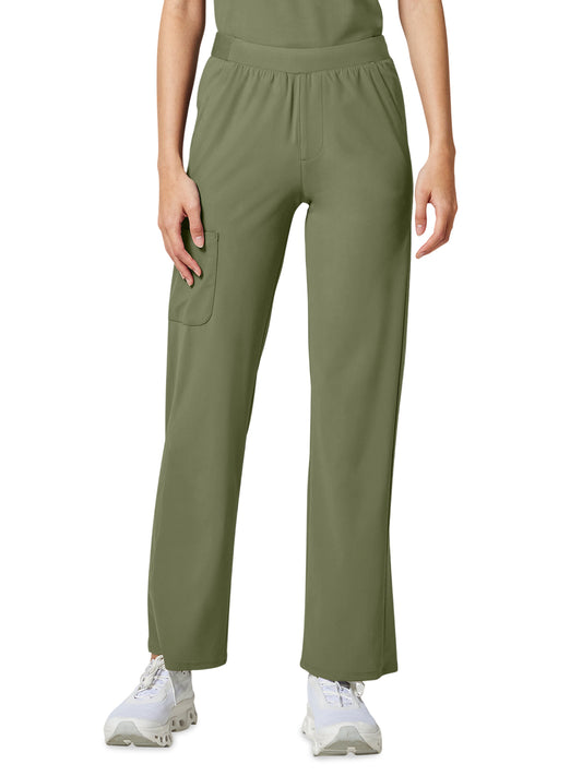 Women's 4-Pocket Straight Leg Pant - IN023A - Olive