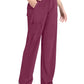 Women's 4-Pocket Straight Leg Pant - IN023A - Wine