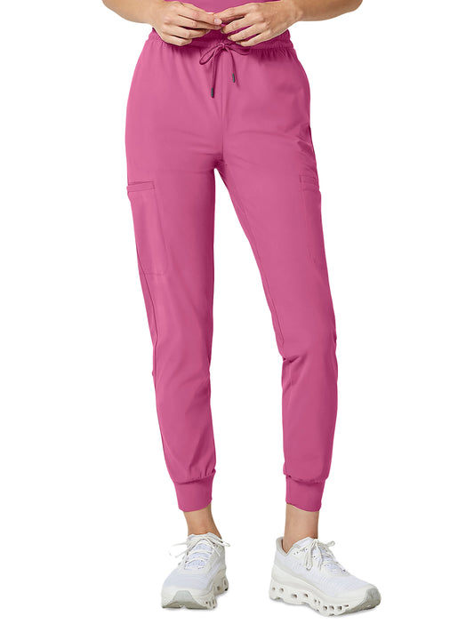 Women's 5-Pocket Jogger Pant - IN024A - Tropical Pink