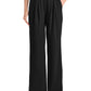 Women's 3-Pocket Wide Leg Pant - IN025A - Black