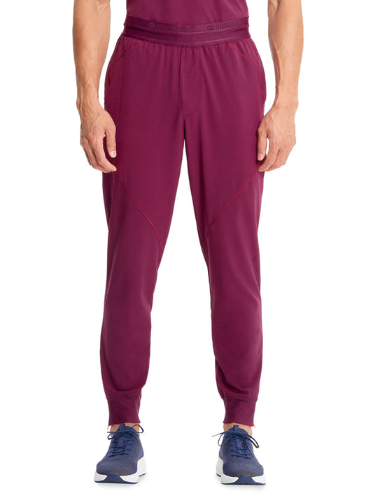 Men's Mid Rise Jogger - IN204A - Wine