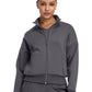 Women's 2-Pocket Full Zip Jacket - IN301 - Pewter