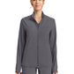 Women's 3-Pocket Warm-up Jacket - IN525A - Pewter