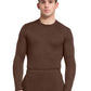 Men's Long Sleeve Underscrub Tee - IN608 - Espresso Express