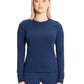 Women's Long Sleeve Underscrub Tee - IN640 - Navy