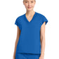 Women's 1-Pocket V-Neck Top - IN650A - Royal