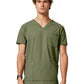 Men's 3-Pocket V-Neck Top - IN651A - Olive