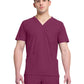 Men's 3-Pocket V-Neck Top - IN651A - Wine