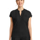 Women's 1-Pocket V-Neck Top - IN655A - Black