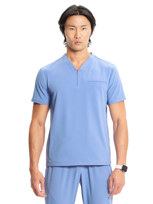 Men's V-Neck Top - IN702A - Ciel