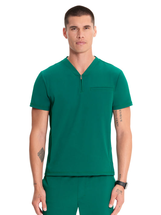 Men's V-Neck Top - IN702A - Hunter