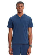 Men's V-Neck Top - IN702A - Navy