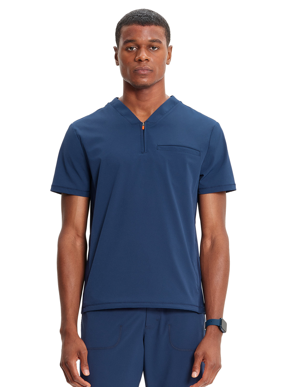 Men's V-Neck Top - IN702A - Navy