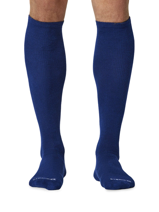Unisex Knee High 15-20 mmHg Compression - MLXSUPPORT - Navy