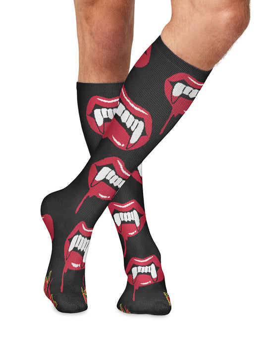 Men's 12 mmHg Support Socks - MPRINTSUPPORT - Bite Me