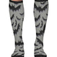 Men's 12 mmHg Support Socks - MPRINTSUPPORT - Bat Crazy