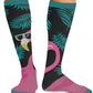 Men's 12 mmHg Support Socks - MPRINTSUPPORT - Cool Flamingo