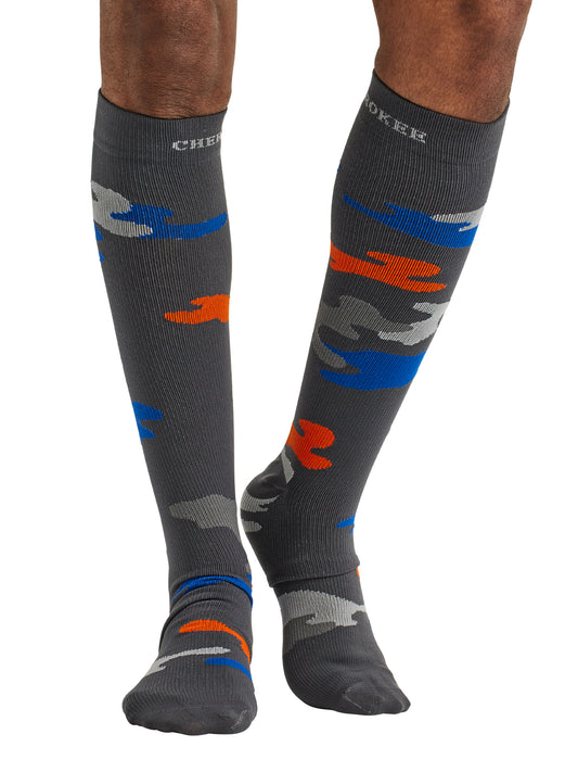 Men's 12 mmHg Support Socks - MPRINTSUPPORT - Camo Craze