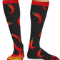 Men's 12 mmHg Support Socks - MPRINTSUPPORT - Hot Stuff