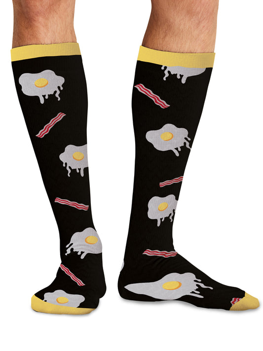 Men's 12 mmHg Support Socks - MPRINTSUPPORT - Morning Feast