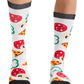 Men's 12 mmHg Support Socks - MPRINTSUPPORT - Pizza Me
